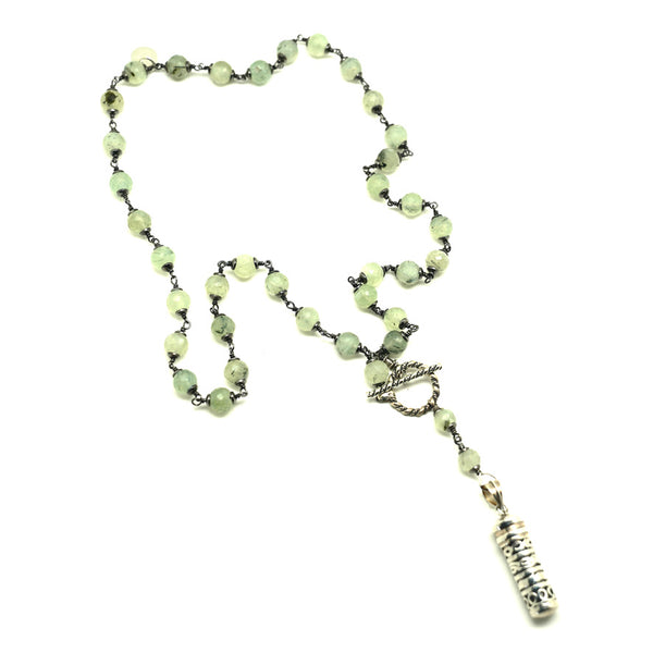 Debonair Keeper Silver Necklace