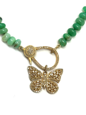 New Beginnings Diamond Butterfly Necklace - One of a Kind