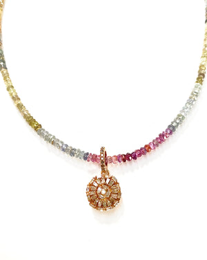 Celebration Sapphire Diamond Necklaces