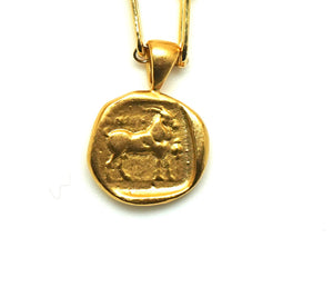 Golden Exhale Chain Necklace