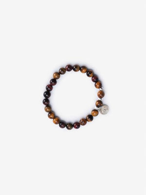 Brown and Red Tiger's Eye Bracelet