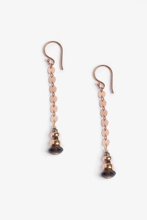 Brilliance Rose Gold Earings