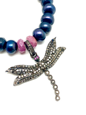 Banshee Dragonfly Necklace