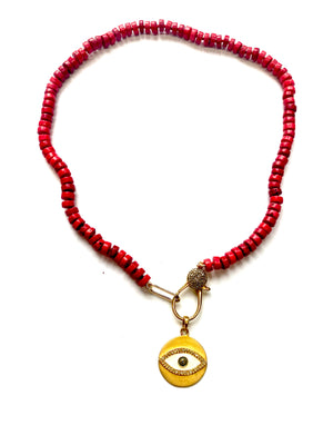 Bamboo Coral Dazzling Necklace