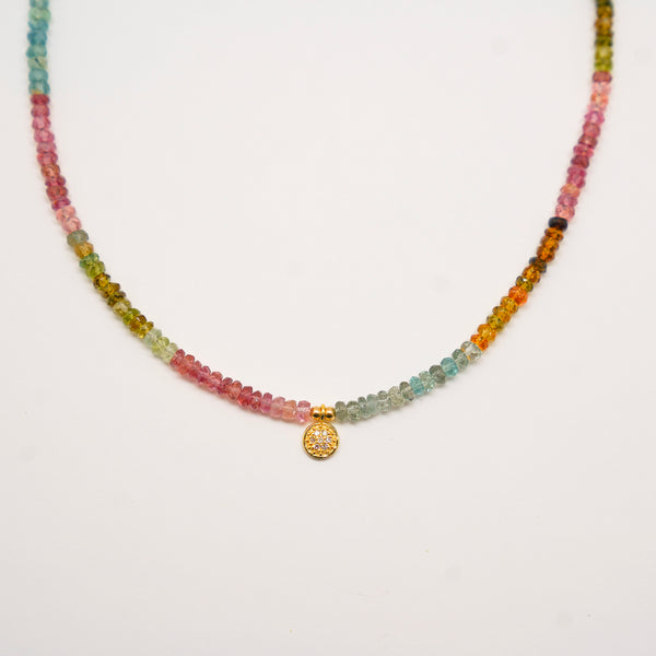 Sunlit Soul Tourmaline Necklace