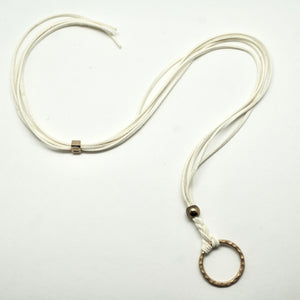 In Circles Suede Necklace