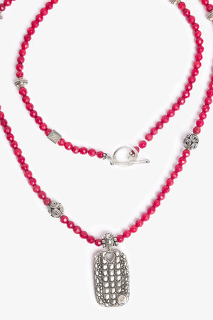 Bambuh Silver Necklace